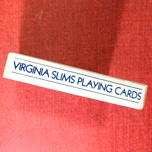 RARE 1985 NEW VIRGINIA SLIMS PLAYING CARD DECK BY USPC ALL FEMALE COURT CARDS.** - Picture 8 of 12